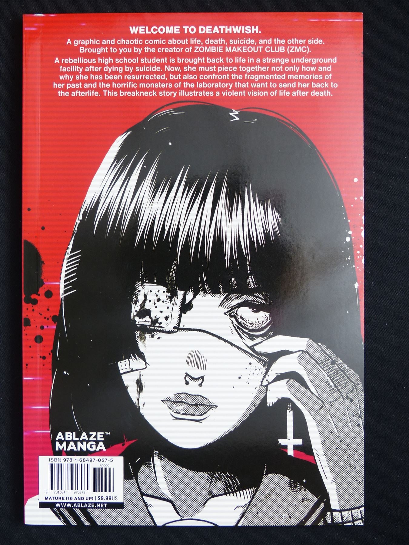 Zombie Makeout Club: Death Wish - Ablaze Manga #2KZ
