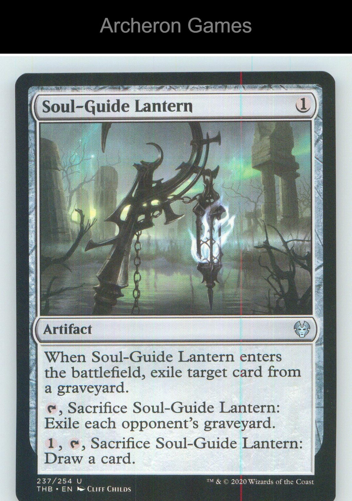 Soul-Guide Lantern THB 237 UC MTG Card NM/EX+