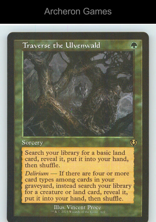 Traverse the Ulvenwald (Retro Frame) INR 422 R MTG Card NM/EX+