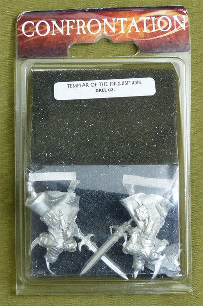 Confrontation: Templar of the Inquisition Blister - Rackham Metal Minis OOP #267