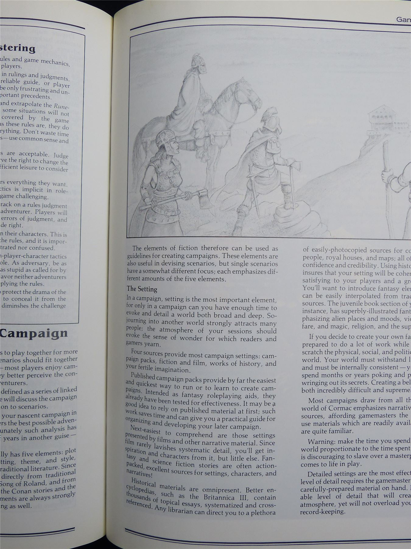 Advanced RuneQuest Third edition - Games Workshop Roleplaying Hardback #2MD