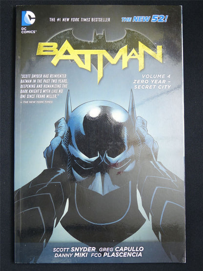 Batman volume 4: Zero Year - Secret City - DC Graphic Softback #WS