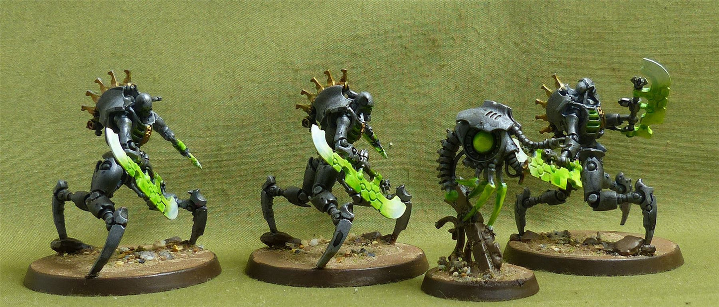Skorpekh Destroyers painted - Necrons - Warhammer 40K #2DE