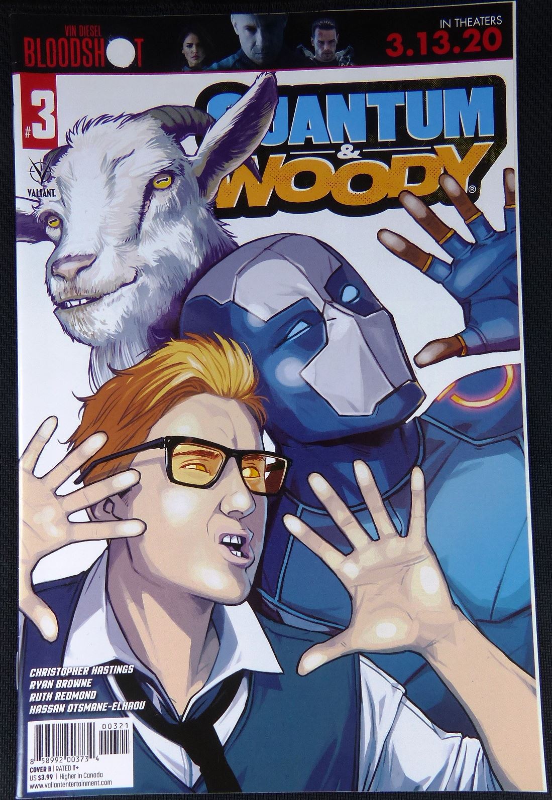 QUANTUM & Woody #3 Cvr B - Valiant Comic #SO