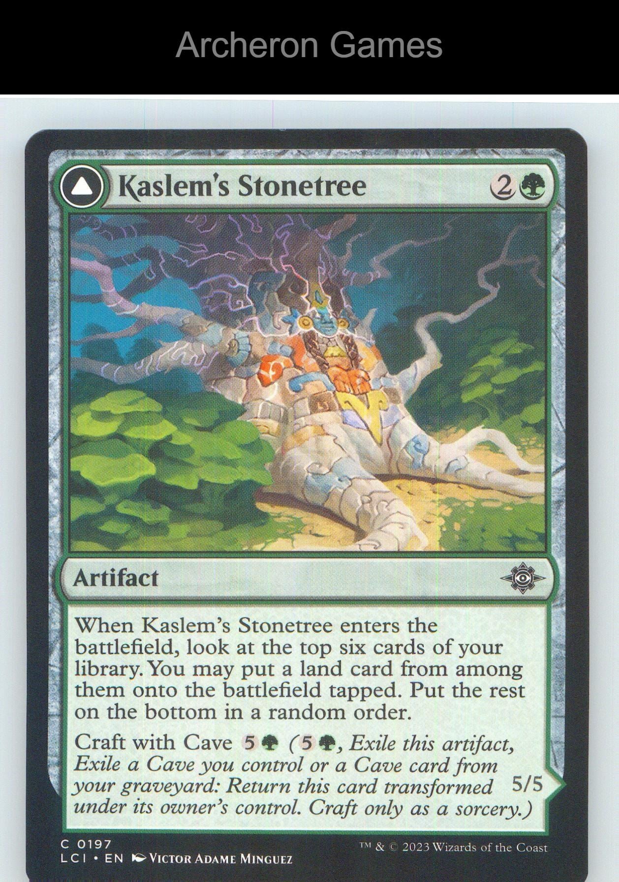 Kaslem's Stonetree LCI 197 C MTG Card NM/EX+