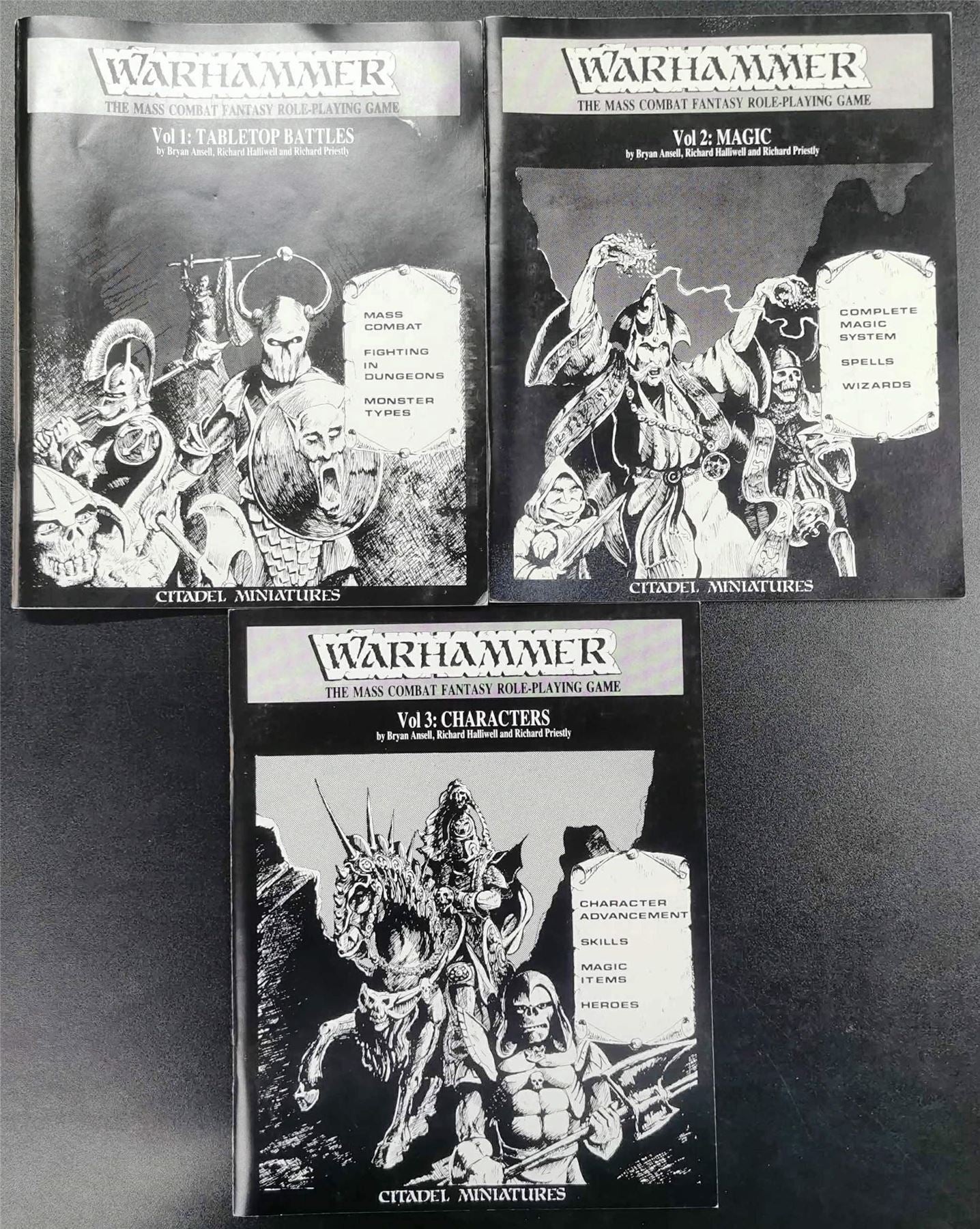 Warhammer: The Mass Combat Fantasy Role Playing Game - Vintage Box set
