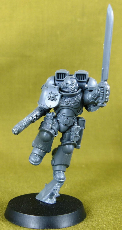 Primaris Captain with jump pack - Space Marines - Warhammer AoS 40k #C8