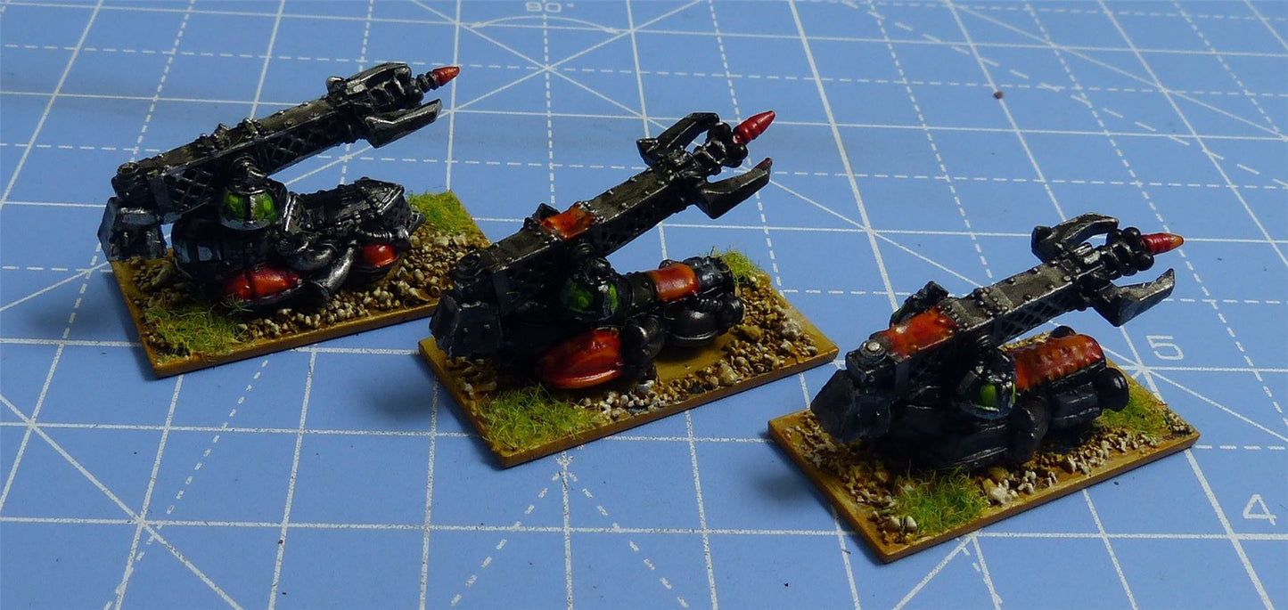 Classic Metal Ork Lifta Droppas set of 3 painted - Warhammer Epic #2KT