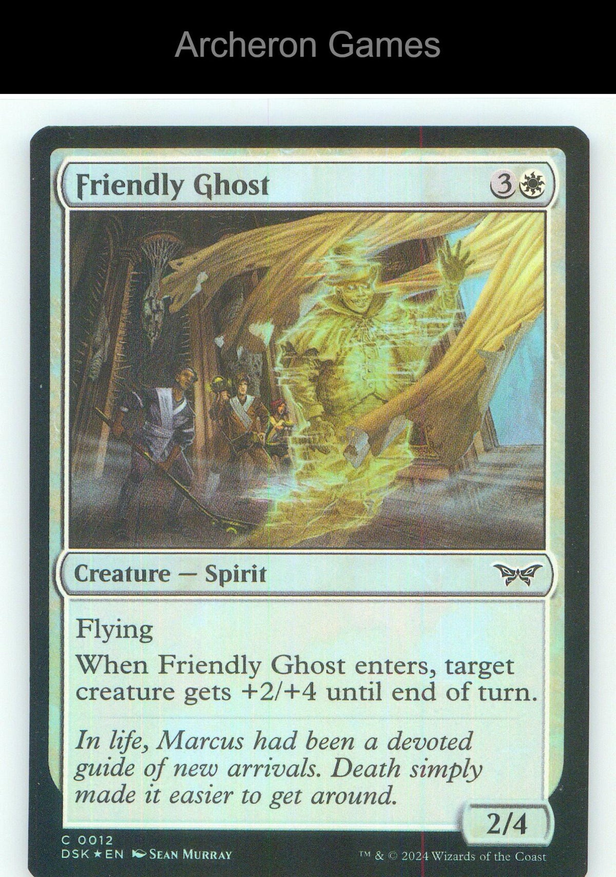 Friendly Ghost DSK 12 C MTG Card NM/EX+ Foil