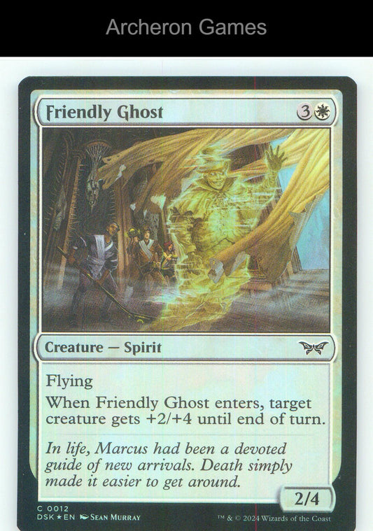 Friendly Ghost DSK 12 C MTG Card NM/EX+ Foil
