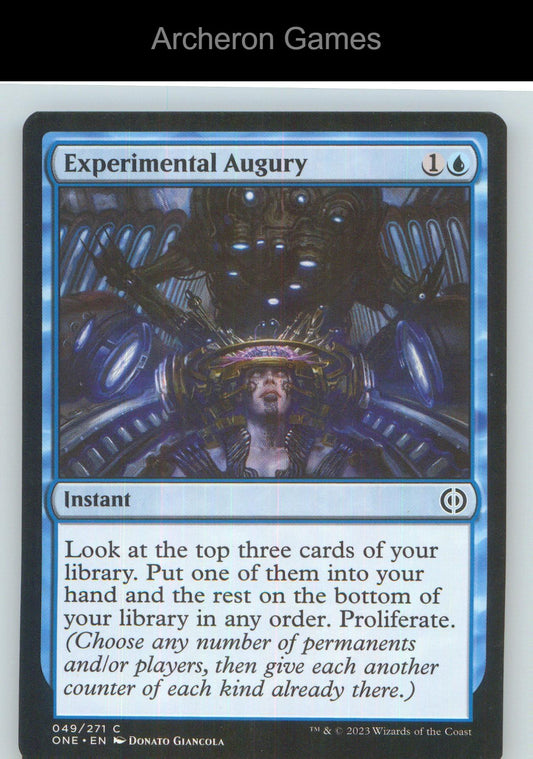 Experimental Augury ONE 49 C MTG Card NM/EX+