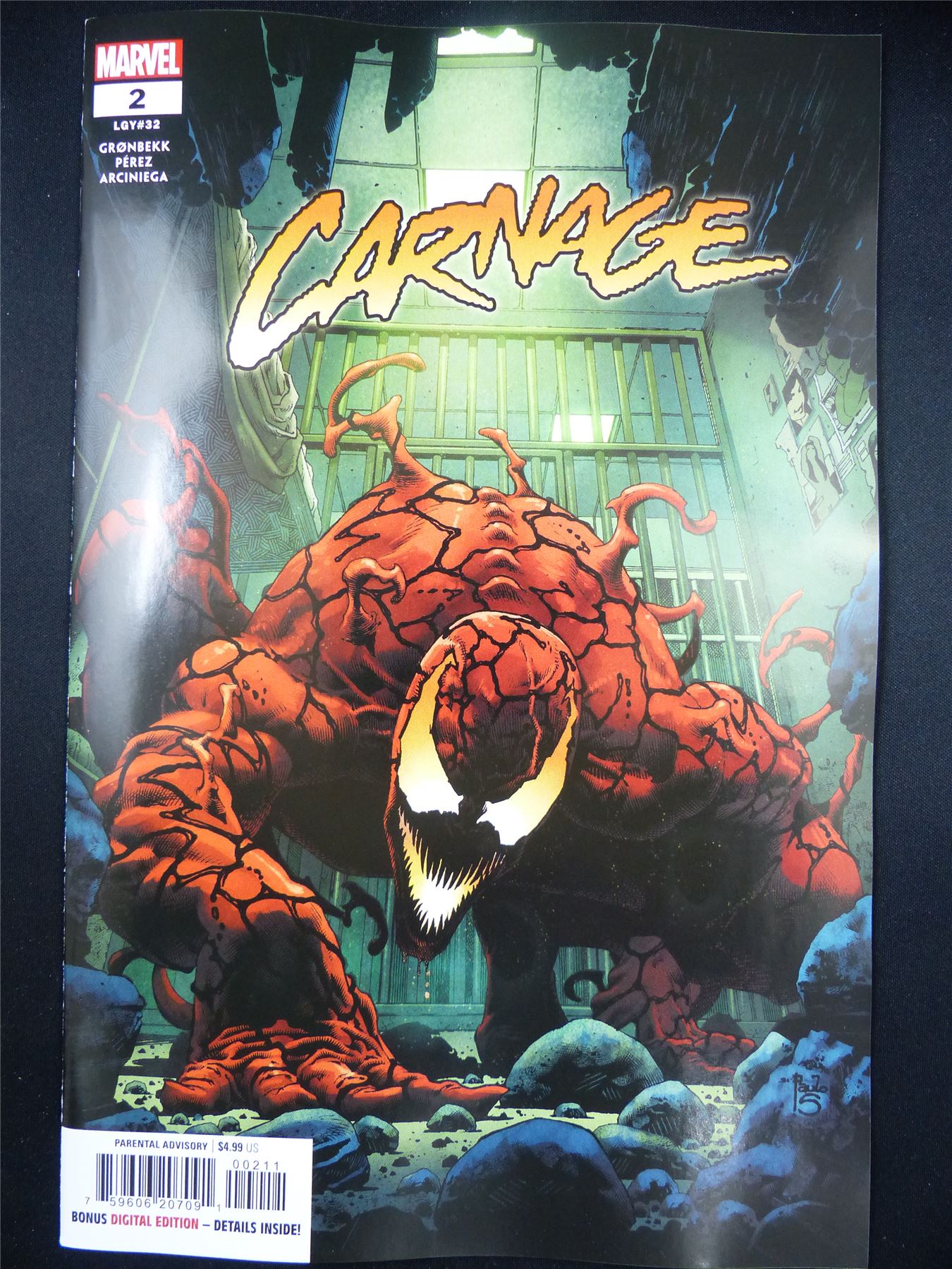 CARNAGE #2 - Feb 2023 Marvel Comic #1U6