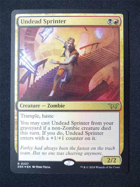 Undead Sprinter Foil - DSK - Mtg Card #3F2