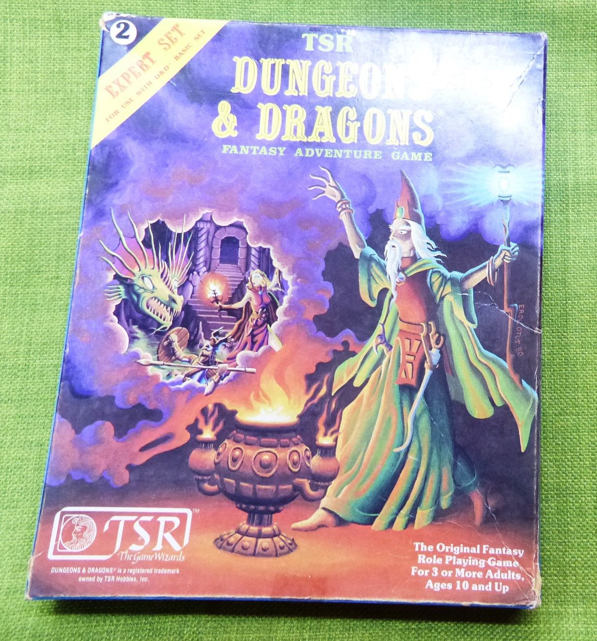 TSR 1980 Dungeons & Dragons - Expert Set Box Set #5Y