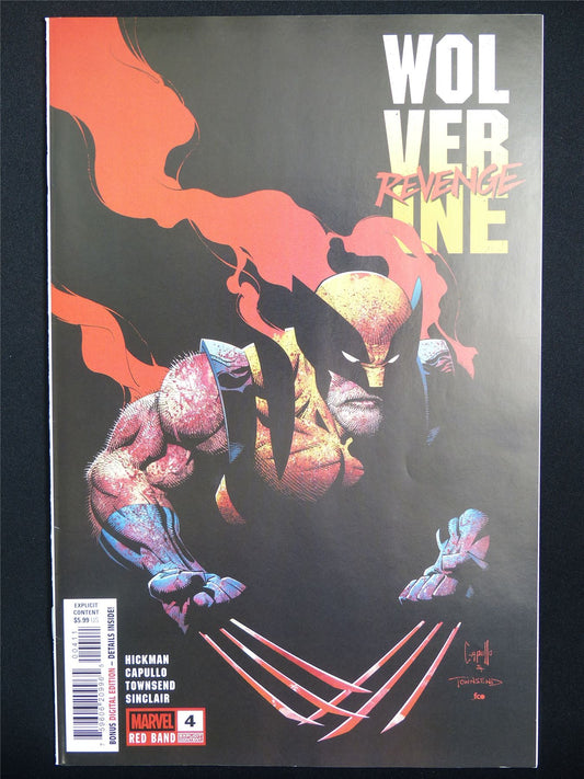 WOLVERINE: Revenge #4 Red Band - Marvel Comic #2UF