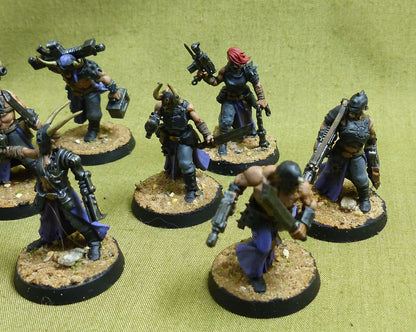 Chaos Cultists painted - Chaos Space Marines - Warhammer 40K #17J