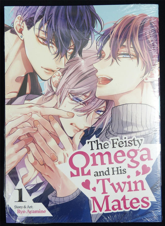 The Feisty Omega and his Twin Mates volume 1 - Seven Seas Manga #44O