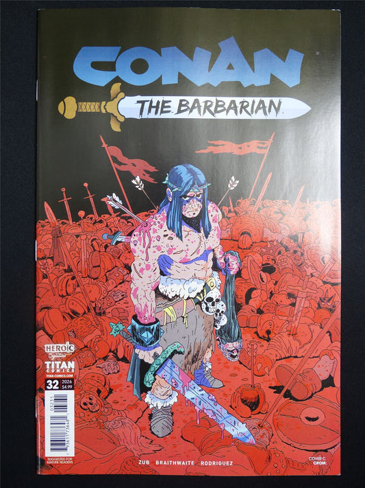 CONAN The Barbarian #32 Cvr C - Jul 2026 Titan Comic #2IF