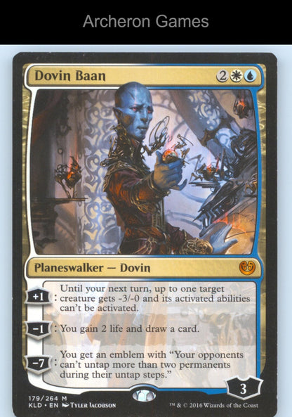 Dovin Baan 179 Mythic MTG Card Kaladesh