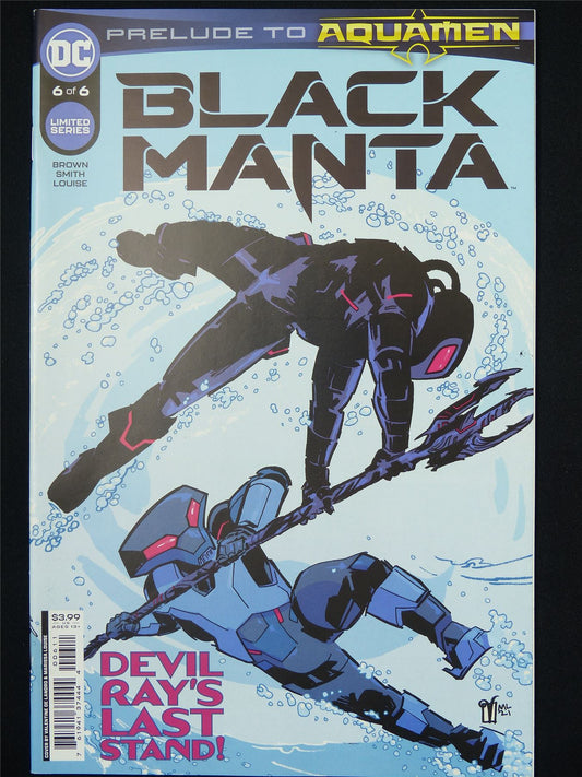 BLACK Manta #6 - B&B DC Comic #7Z9