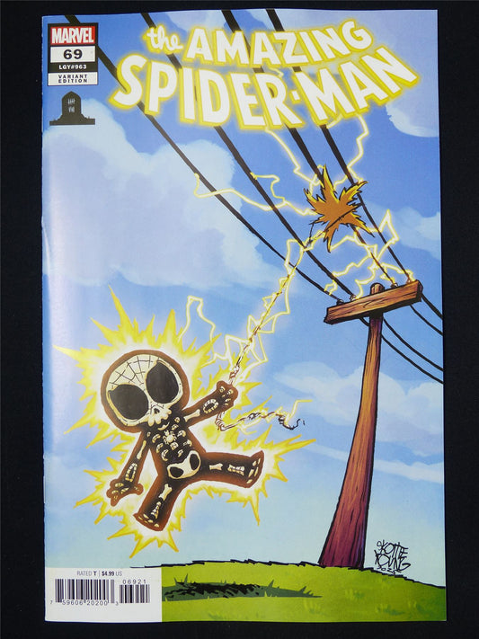 The Amazing SPIDER-MAN #69 Skottie Young Variant - B&B May 2025 Marvel Comic #Z4