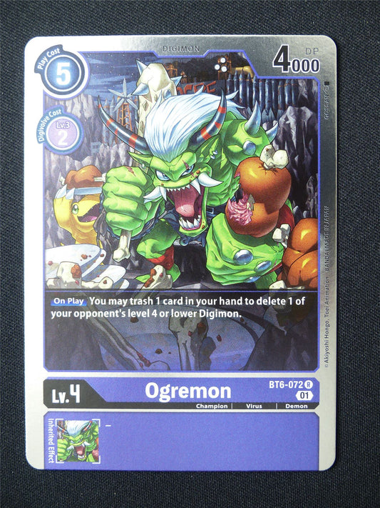 Ogremon BT6 R - Digimon Card #5RC