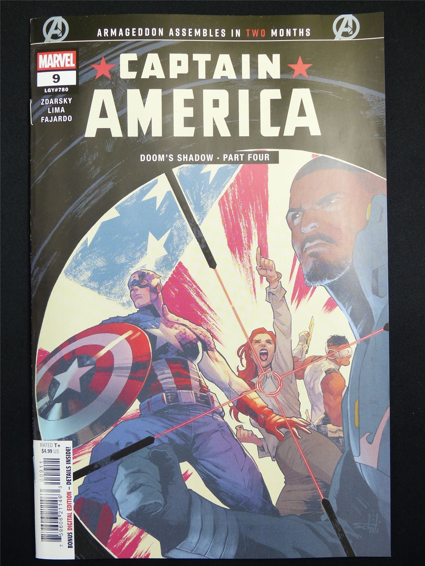 CAPTAIN America #9 Cvr A - Jun 2026 Marvel Comic #4J3