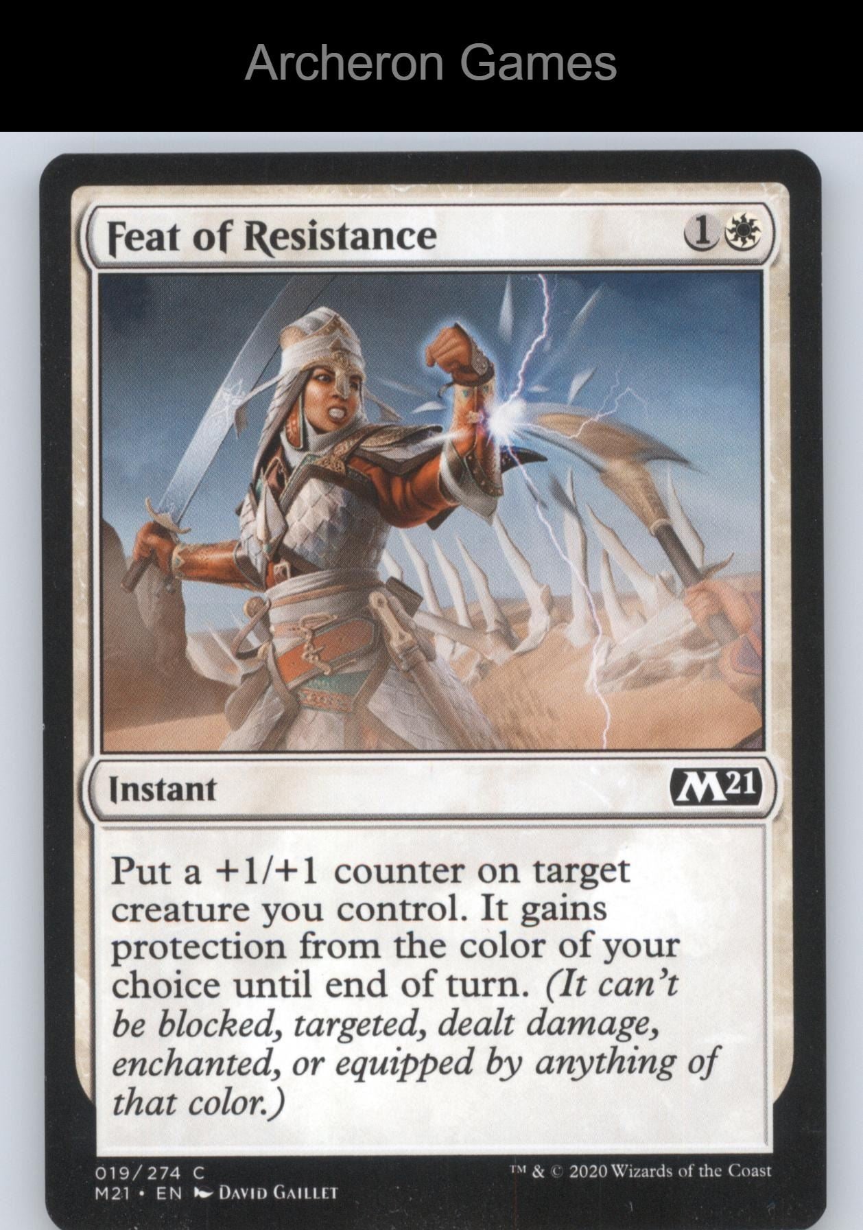 Feat of Resistance 19 C MTG Card Core Set 2021