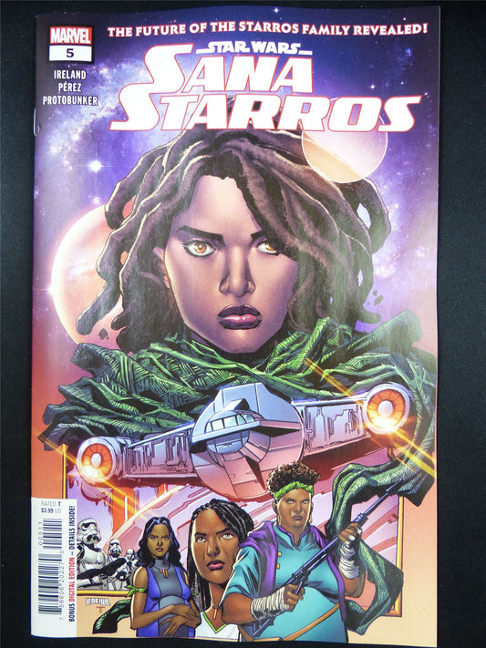 STAR Wars: Sana Starros #5 - Aug 2023 Marvel Comics #1Q2