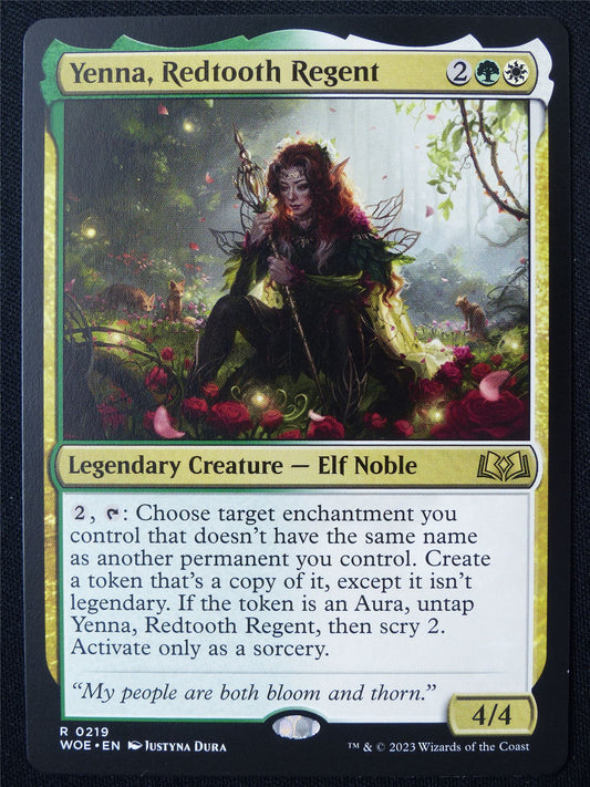 Yenna Redtooth Regent - WOE - Mtg Card #1VZ