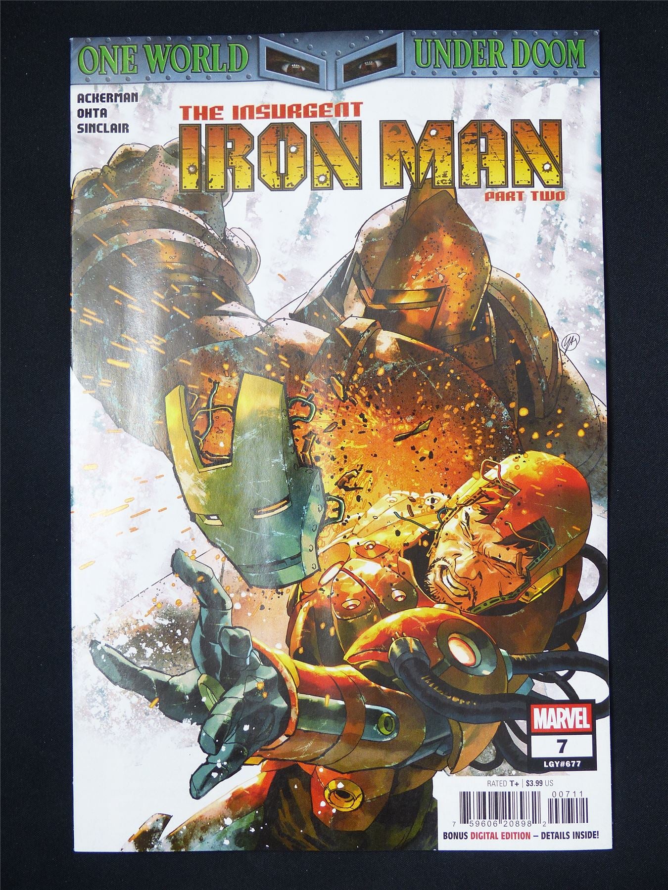 IRON Man The Insurgent part two #7 - Jul 2025 Marvel Comic #2NM