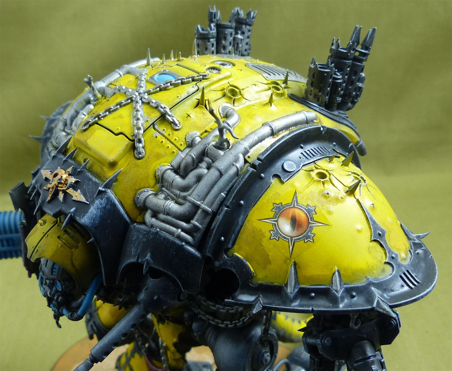 Knight Abominant painted - Chaos Knights - Warhammer 40K #44Q