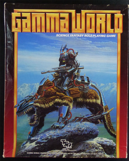 Gamma World: Science-Fantasy Roleplaying Game OOP - TSR Games #221