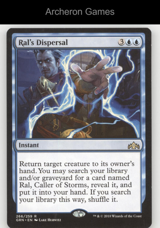 Ral's Dispersal 266 R MTG Card Guilds of Ravnica