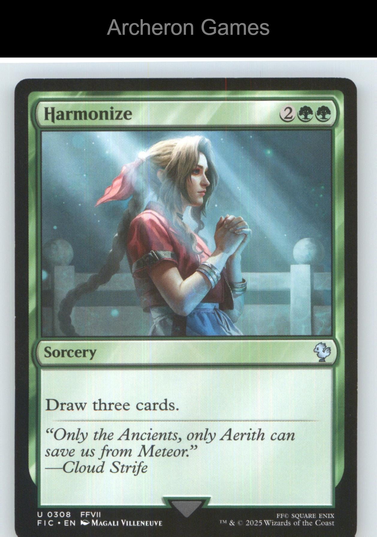 Harmonize (Surge Foil) FIC 308 UC MTG Card NM/EX+