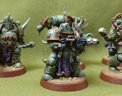 Plague Marines painted - Death Guard - Warhammer 40K #36X