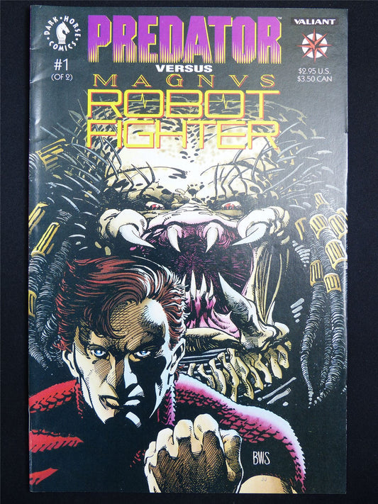 PREDATOR versus Magnus Robot Fighter #1 Cvr A - Dark Horse Comic #381