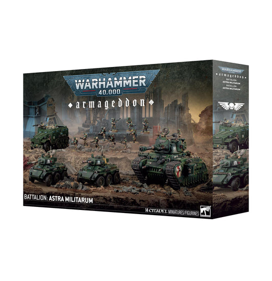 Battalion: Astra Militarum - Armageddon - Warhammer 40K - Available from 09/05/2026