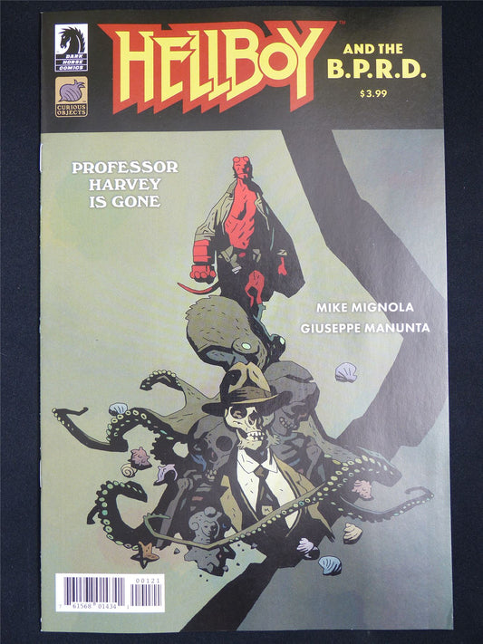 HELLBOY and the B.P.R.D. : Professor Harvey Is Gone #1 Cvr B - Aug 2025 Dark Horse Comic #3LC