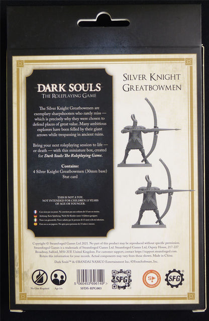 Silver Knight Greatbowmen - Dark Souls Roleplaying Game Miniatures #3KM