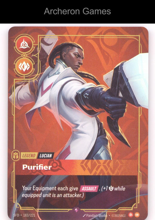 Lucian - Purifier SFD 183/221 R  Card Spiritforged