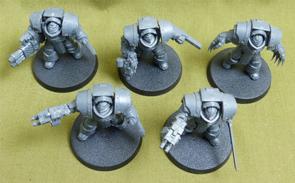 Cataphractii Terminators set of 5 - Blood Angels - Warhammer Horus Heresy #4DM