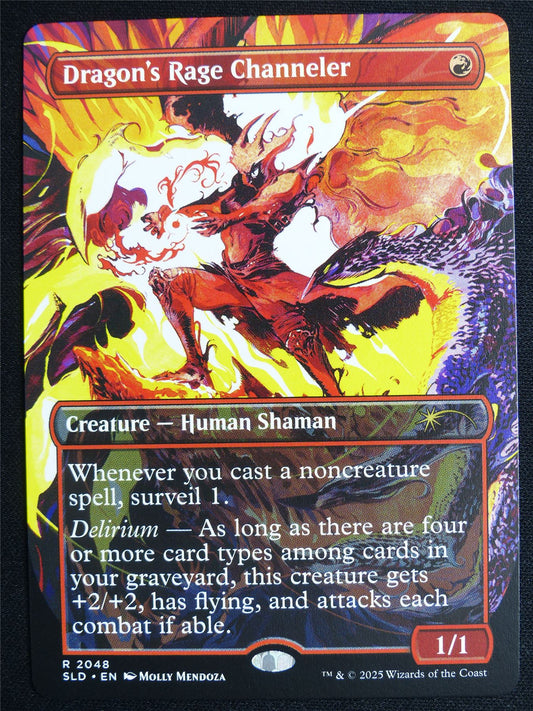 Dragon's Rage Channeler Borderless - SLD - Mtg Card #4KZ