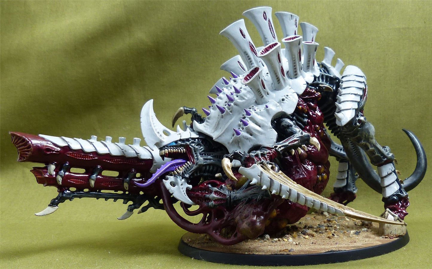 Tyrannofex painted - Tyranids - Warhammer 40K #3ZK