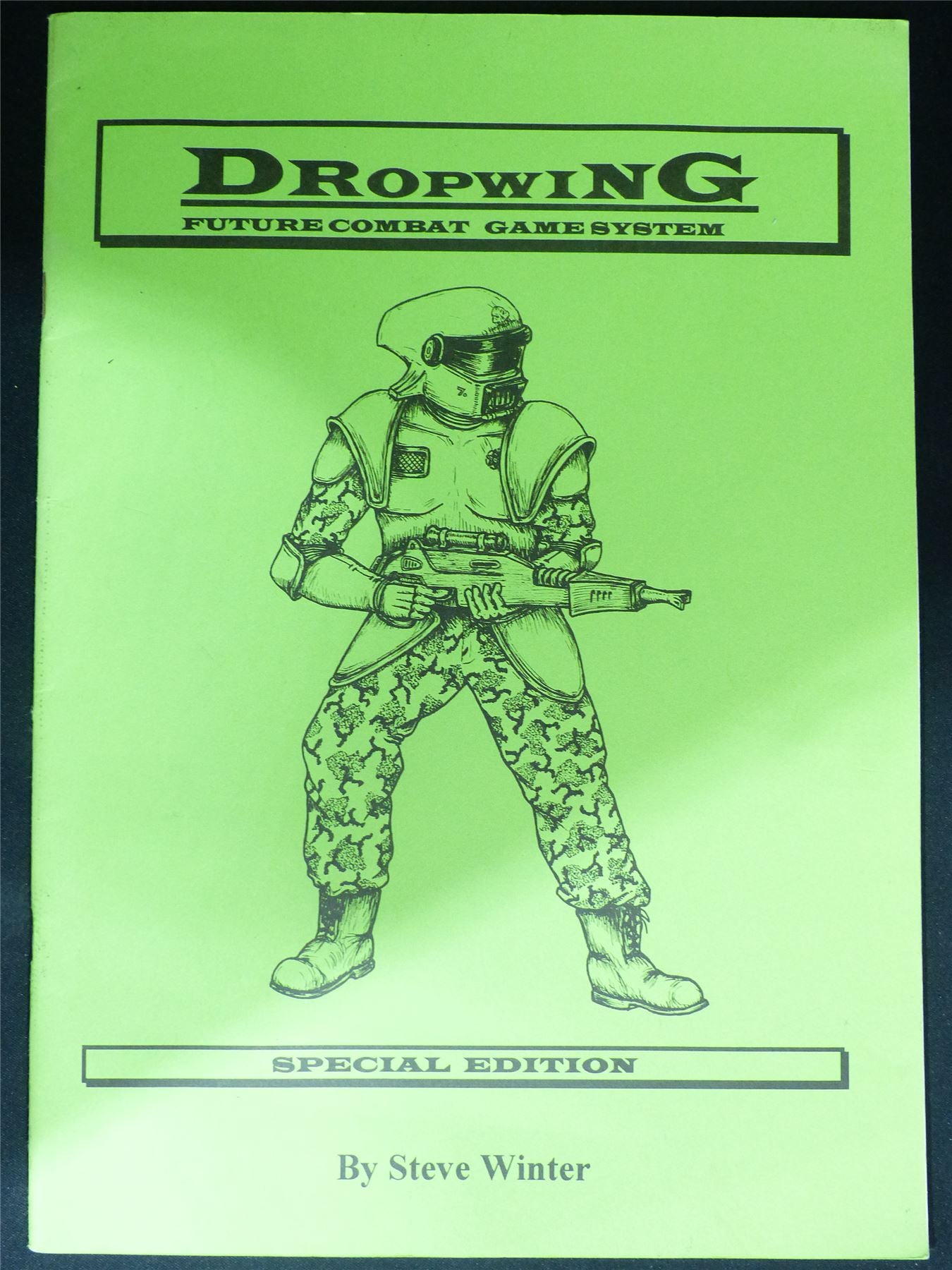 Dropwing Future Combat Game System Special Edition - Roleplaying Booklet #2RH