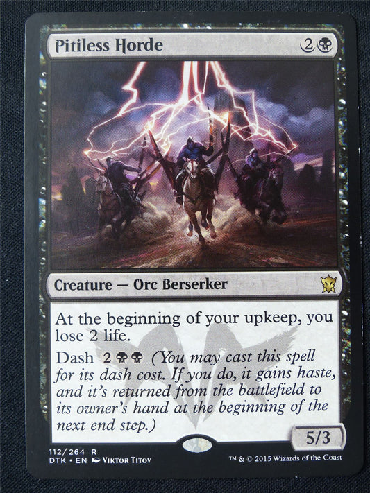 Pitiless Horde - DTK - Mtg Card #2DB