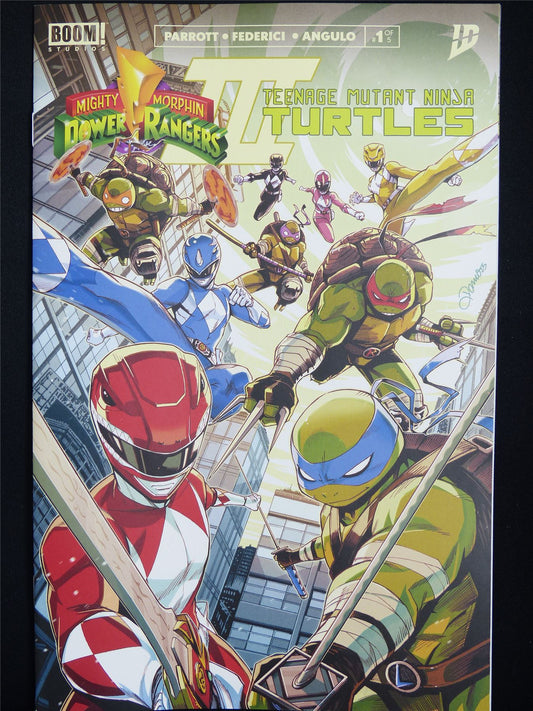 Mighty Morphin POWER Rangers/Teenage Mutant Ninja Turtles III #1 - Aug 2025 Boom! Comic #2XE