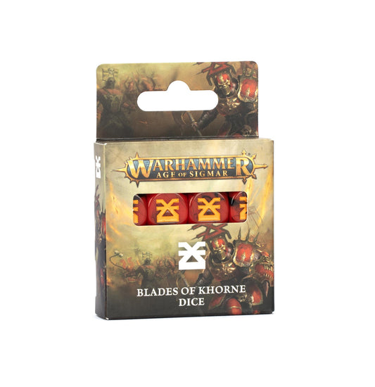Blades of Khorne Dice - Warhammer: Age of Sigmar - Available from 02/08/25