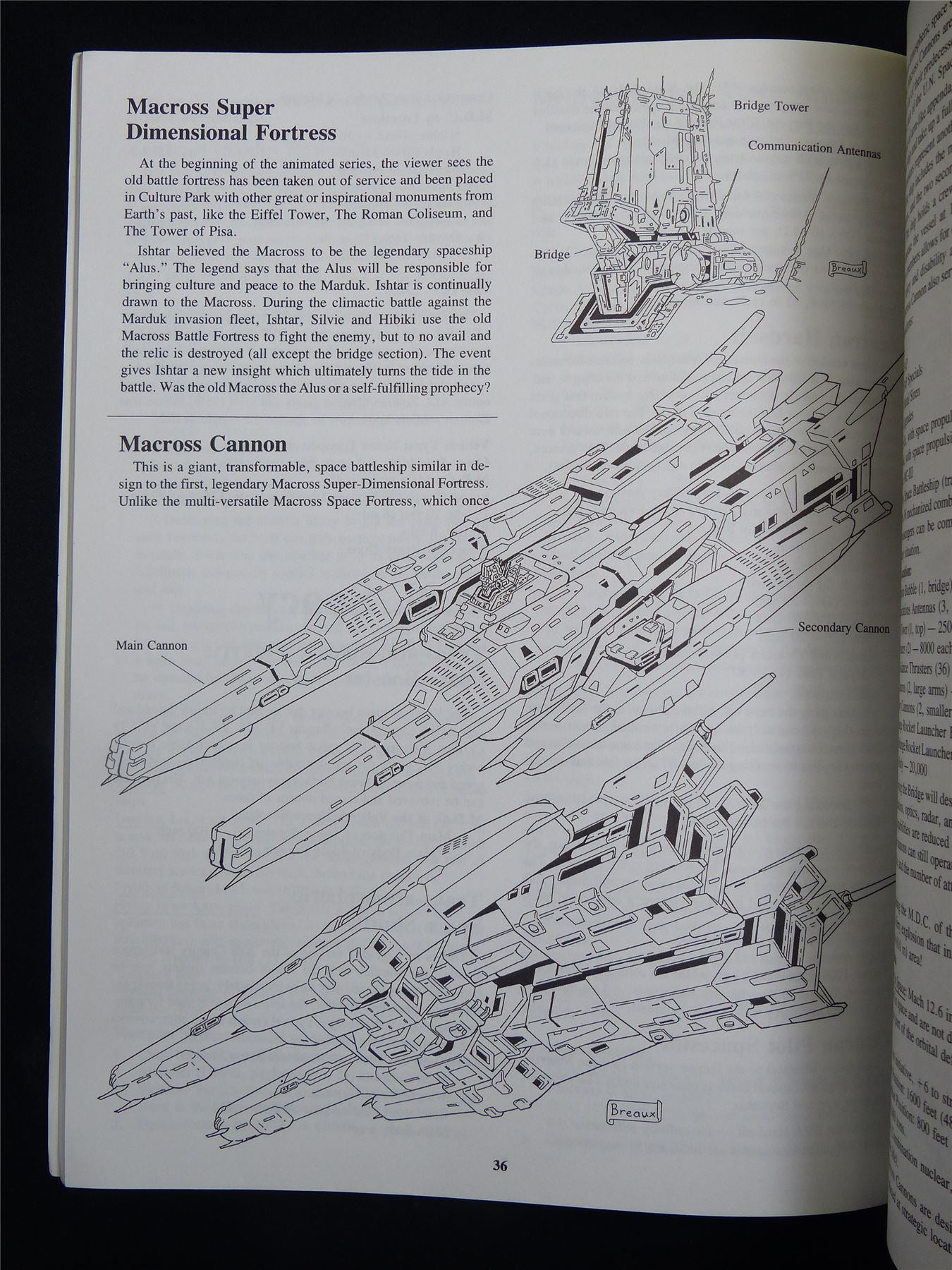 Macross II Sourcebook One - Palladium Roleplay Softback #2VJ