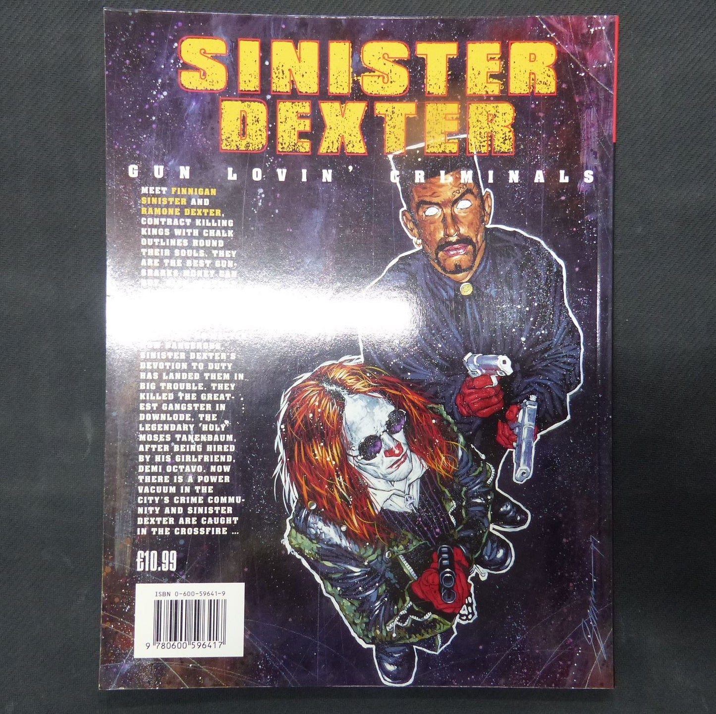 Sinister Dexter: Gun Lovin Criminals - Hamlyn/ 2000 AD Graphic Softback #8H